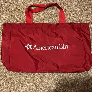 NWOT American Girl X-Large tote